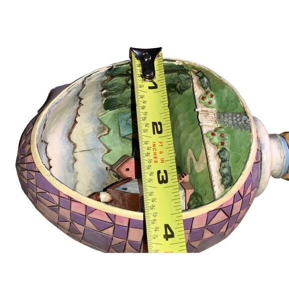 Jim Shore Heartwood Creek Small Town Big Blessing Egg Figurine 4007545 - Picture 12 of 13